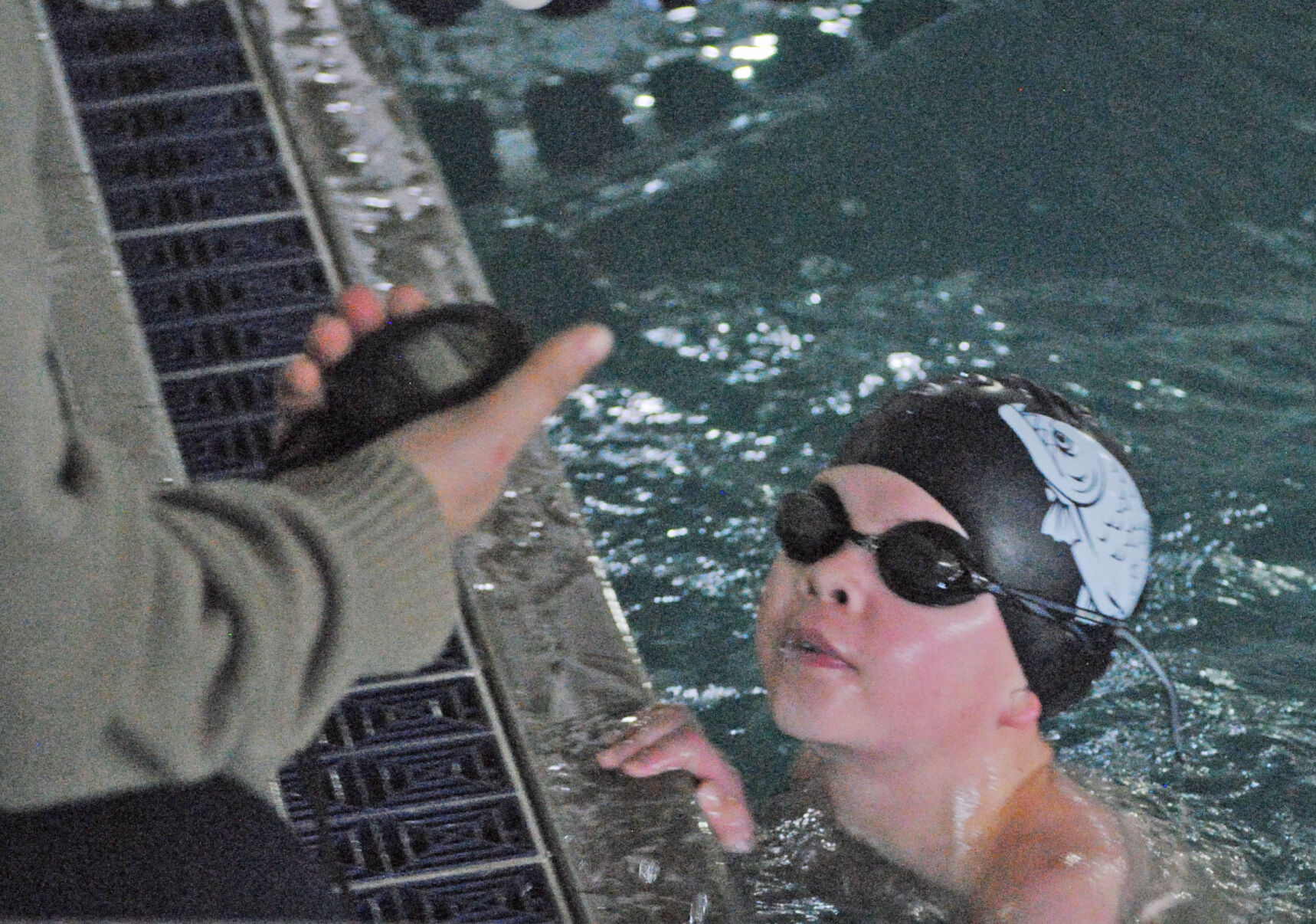 Y Swim Meet - look for time
